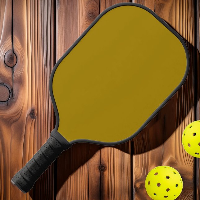 Moderne Solid-Wüstenfarbe Mitte des Jahrhunderts Pickleball Schläger (Von Creator hochgeladen)