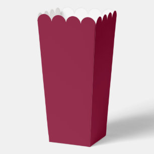 Moderne solide burgunderrote einfache elegante Chi Geschenkschachtel
