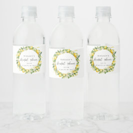 Moderne Sommer Lemon Citrus Bridal Dusche