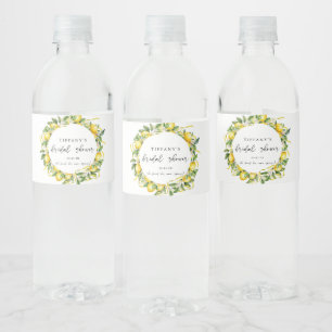 Moderne Sommer Lemon Citrus Bridal Dusche