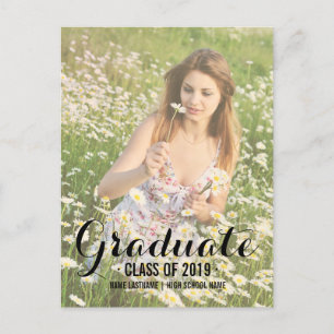 Moderne Sommerhochschule Einladendes Foto Postkart Einladungspostkarte