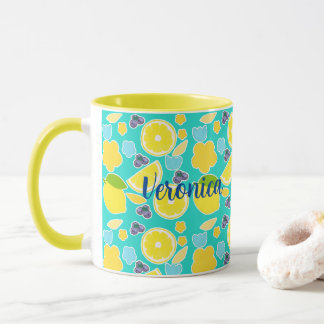 Moderne Sommerlemon Tasse