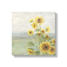 Moderne Sonnenblume Aquarell & personalisiertes Bi