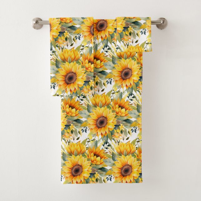 Moderne Sonnenblumen Blumenstrauß Set (Insitu)