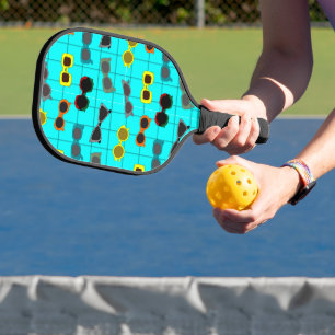 Moderne Sonnenbrille aus dem Mittelalter Pickleball Schläger