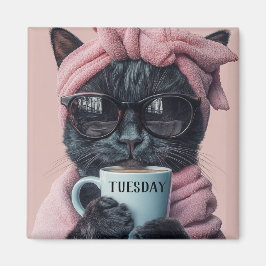 Moderne, sonnige Tage Magnet