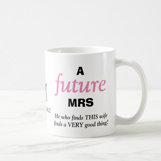 Moderne, sonnige ZUKUNFT MRS Christlich Kaffeetasse (Rechts)