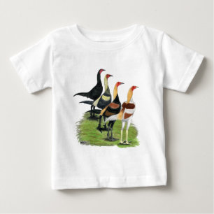 Moderne Spielhähne Baby T-shirt