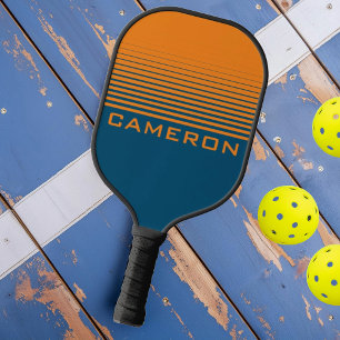 Moderne Sportarten verblassen mit dem Namen Pickleball Schläger