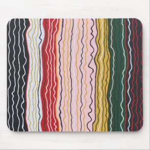 Moderne Squiggles 2 Mousepad