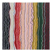 Moderne Squiggles 2 Perfect Poster