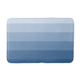 Moderne Steigungs-blaue Streifen Badematte