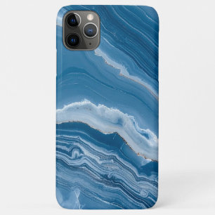 Moderne Stein Staubblau Marmor Case-Mate iPhone Hülle