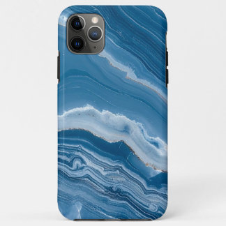Moderne Stein Staubblau Marmor Case-Mate iPhone Hülle