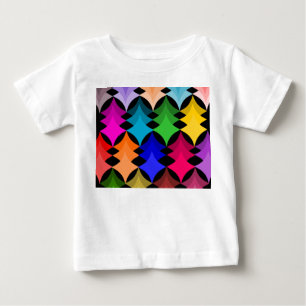 Moderne Sterne Mitte des Jahrhunderts Baby T-shirt