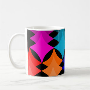 Moderne Sterne Mitte des Jahrhunderts Kaffeetasse