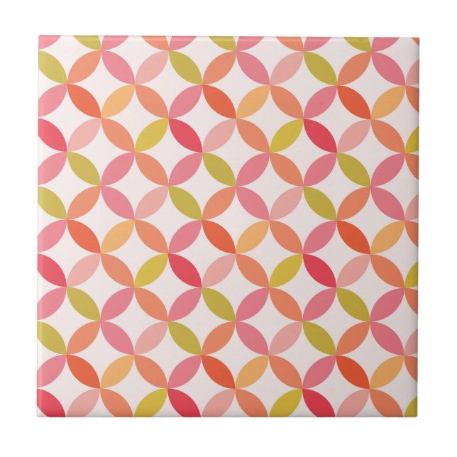 Moderne Sternexplosion im Mittelalter Fliese (Vorderseite)