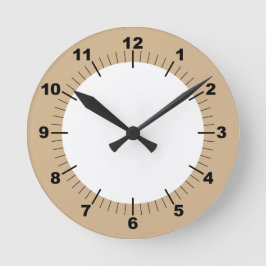 Moderne, stilvolle 8" Acrylwand Runde Wanduhr