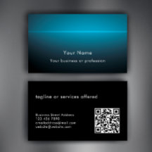 Moderne stilvolle benutzerdefinierte Text-QR-Code-