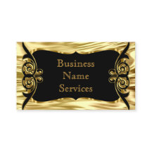 Moderne, stilvolle Business Deko Gold Black