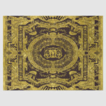Moderne stilvolle Elegante Gold Barock