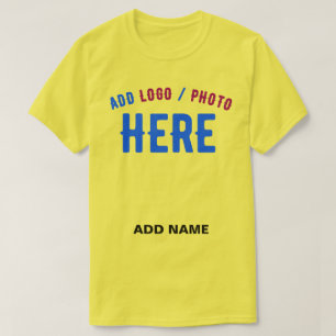 MODERNE, STILVOLLE, HELLE GELBEN-ÜBERPRÜFTE MARKE T-Shirt