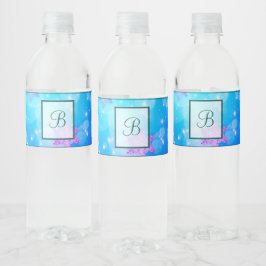 Moderne, stilvolle Monogram-Muster | SchneeParty #
