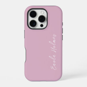 Moderne stilvolle monogrammierte Schrift iPhone 16 Pro Hülle