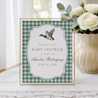 Moderne Stockenten-Entenkind-Baby-Party ohne Gesch