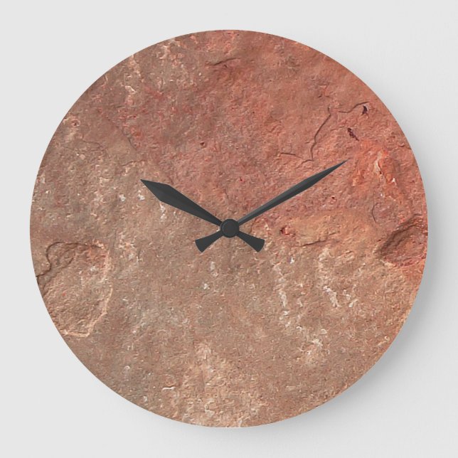 Moderne Stone Look Wall Uhr (Vorderseite)
