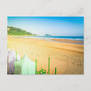 Moderne Strandlandschaft Natur Postkarte