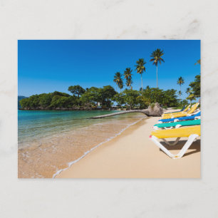 Moderne Strandlandschaft Natur Postkarte