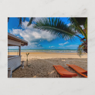 Moderne Strandlandschaft Natur Postkarte