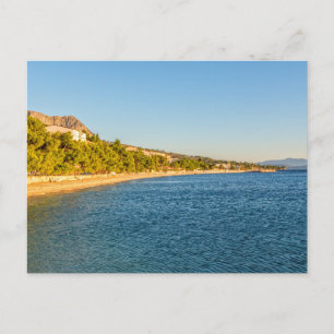 Moderne Strandlandschaft Natur Postkarte