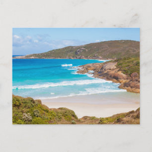 Moderne Strandlandschaft Natur Postkarte