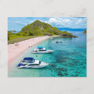 Moderne Strandlandschaft Natur Postkarte