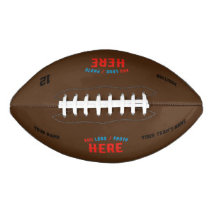 MODERNE, STYLISCH BROWN BROWN ÜBERPRÜFTE MARKENZEI FOOTBALL