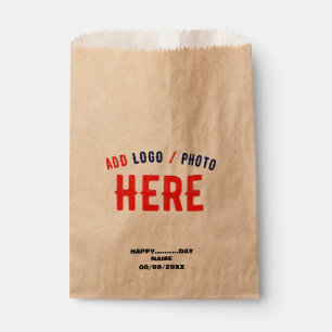 MODERNE, STYLISCH BROWN BROWN ÜBERPRÜFTE MARKENZEI GESCHENKTÜTCHEN