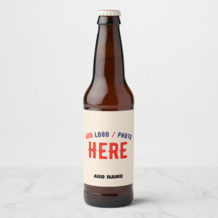MODERNE, STYLISCH GEPRÜFTE NATÜRLICHE MARKEN BIERFLASCHENETIKETT