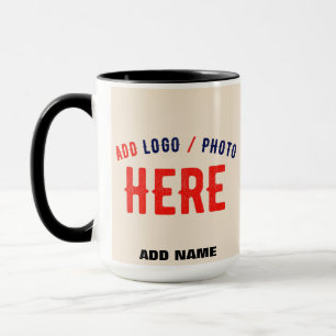 MODERNE, STYLISCH GEPRÜFTE NATÜRLICHE MARKEN TASSE