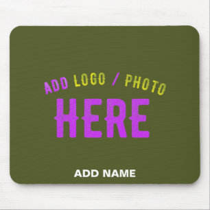 MODERNE STYLISCH-KUSTOM-ARMY GREEN-VERIFIED MARKIE MOUSEPAD