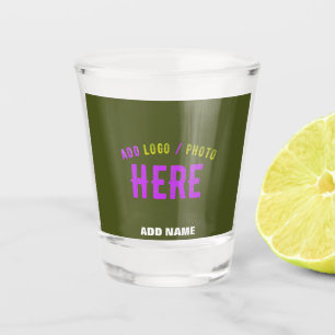 MODERNE STYLISCH-KUSTOM-ARMY GREEN-VERIFIED MARKIE SCHNAPSGLAS