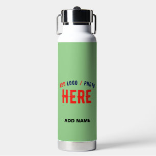 MODERNE STYLISCH MINT GREEN ÜBERPRÜFT MARKIERT TRINKFLASCHE