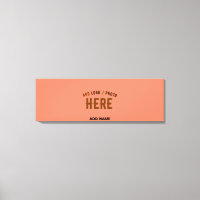 MODERNE, STYLISCH-MODERNE KUSTOM-KORALLORANGE-ÜBER