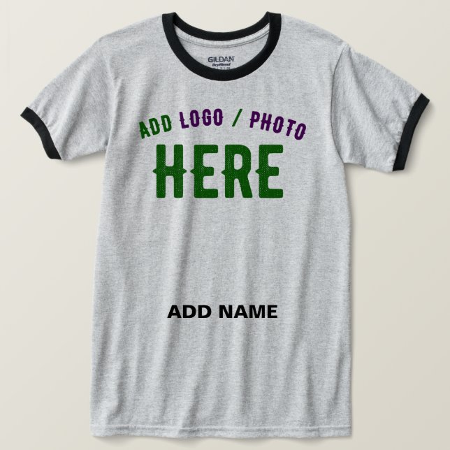 MODERNE, STYLISCH ZOLLBARE ASH-VERIFIED MARKIERT T-Shirt (Design vorne)