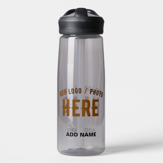 MODERNE, STYLISCH ZOLLBARE ASH-VERIFIED MARKIERT TRINKFLASCHE (Vorne)