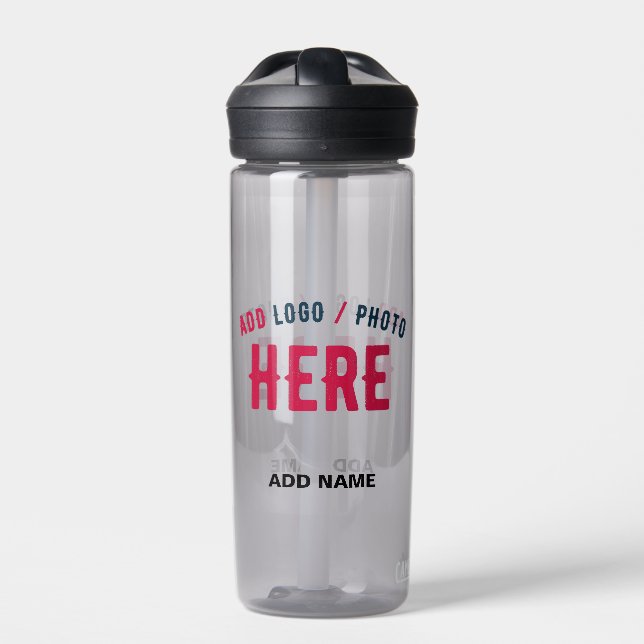 MODERNE, STYLISCH ZOLLBARE ASH-VERIFIED MARKIERT TRINKFLASCHE (Vorderseite)
