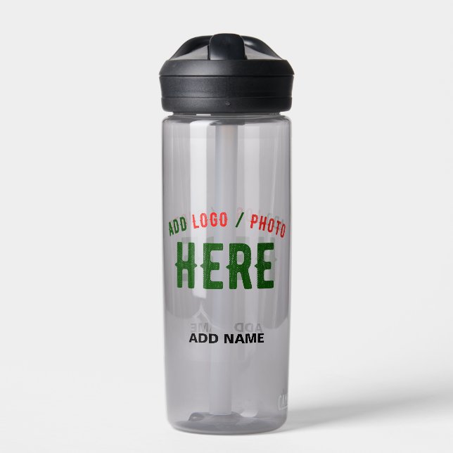 MODERNE, STYLISCH ZOLLBARE ASH-VERIFIED MARKIERT TRINKFLASCHE (Vorderseite)
