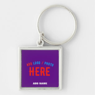 MODERNE, STYLISCH ZOLLBARE INDIGO-ÜBERPRÜFTE MARKE SCHLÜSSELANHÄNGER