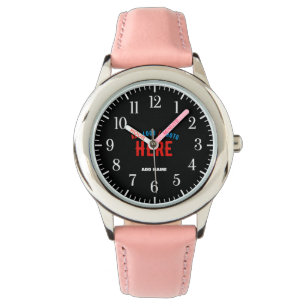 MODERNE, STYLISCH ZOLLBARE PINKE, ÜBERPRÜFT MARKIE ARMBANDUHR